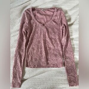 FREE PEOPLE LACE TOP